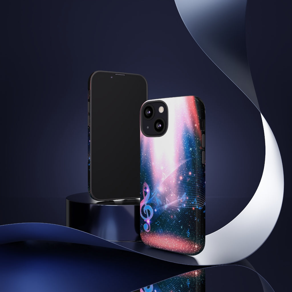 Star Rain Music iPhone Tough Cases