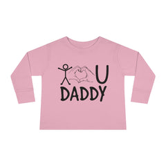 Love Daddy Toddler Long Sleeve Tee