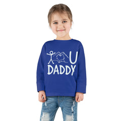 Love Daddy Toddler Long Sleeve Tee