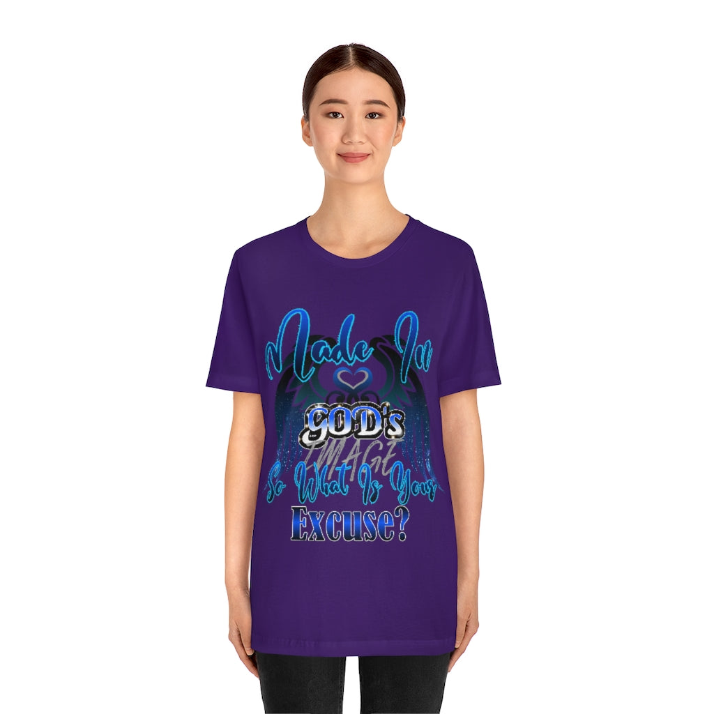 Made In Gods Image Unisex Jersey Short Sleeve Tee