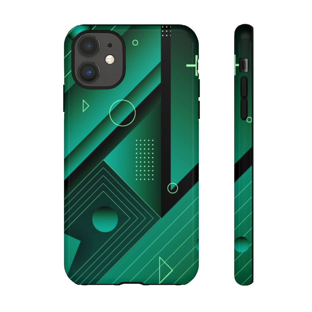 Micro Geometric iPhone Tough Cases