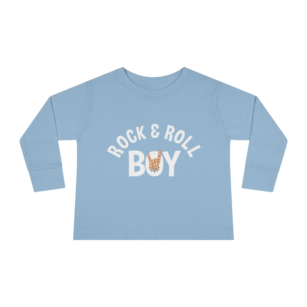 Rock And Roll Toddler Long Sleeve Tee