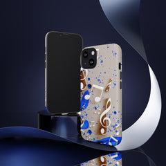 Splash Of Music iPhone Tough Cases