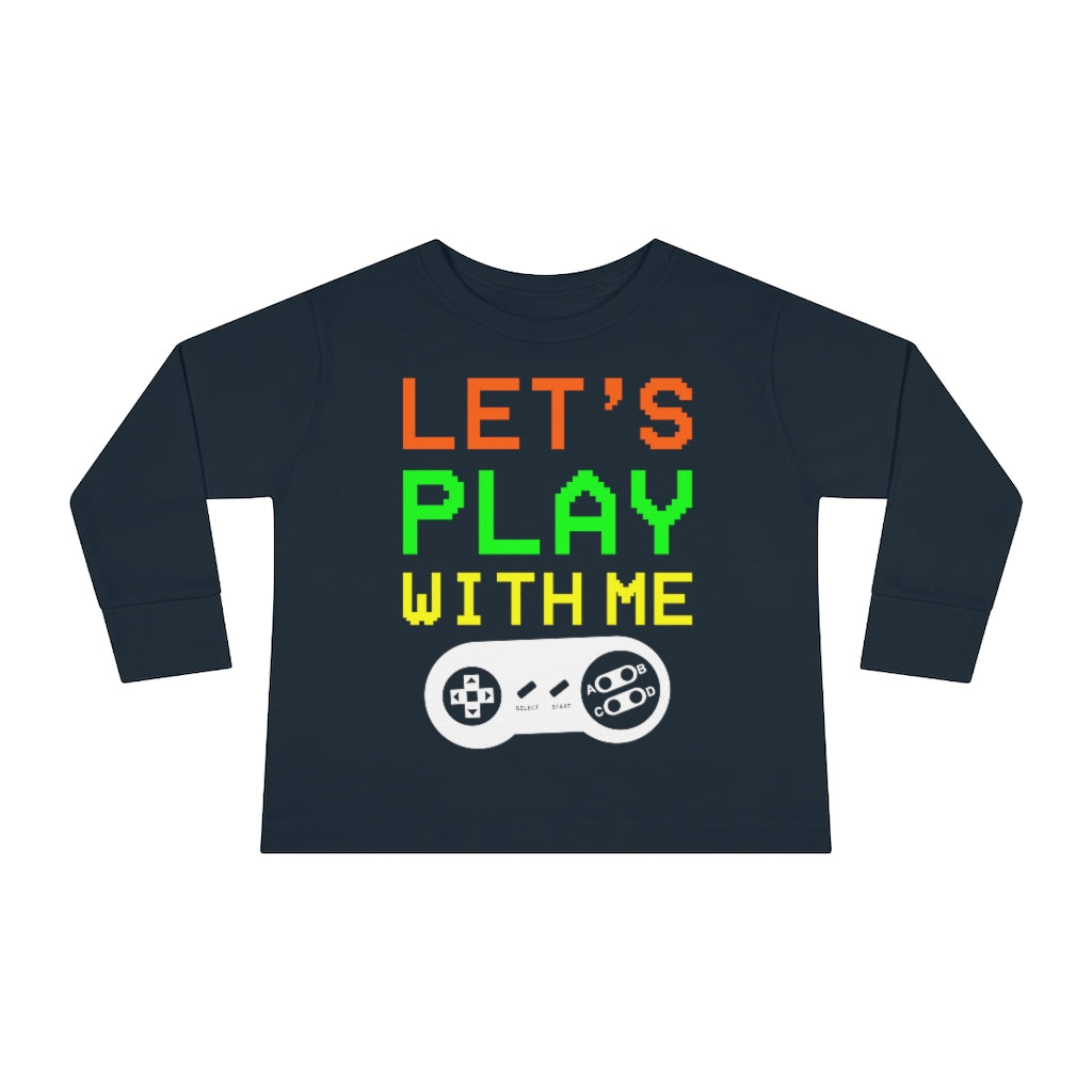 Let's Play Toddler Long Sleeve Tee