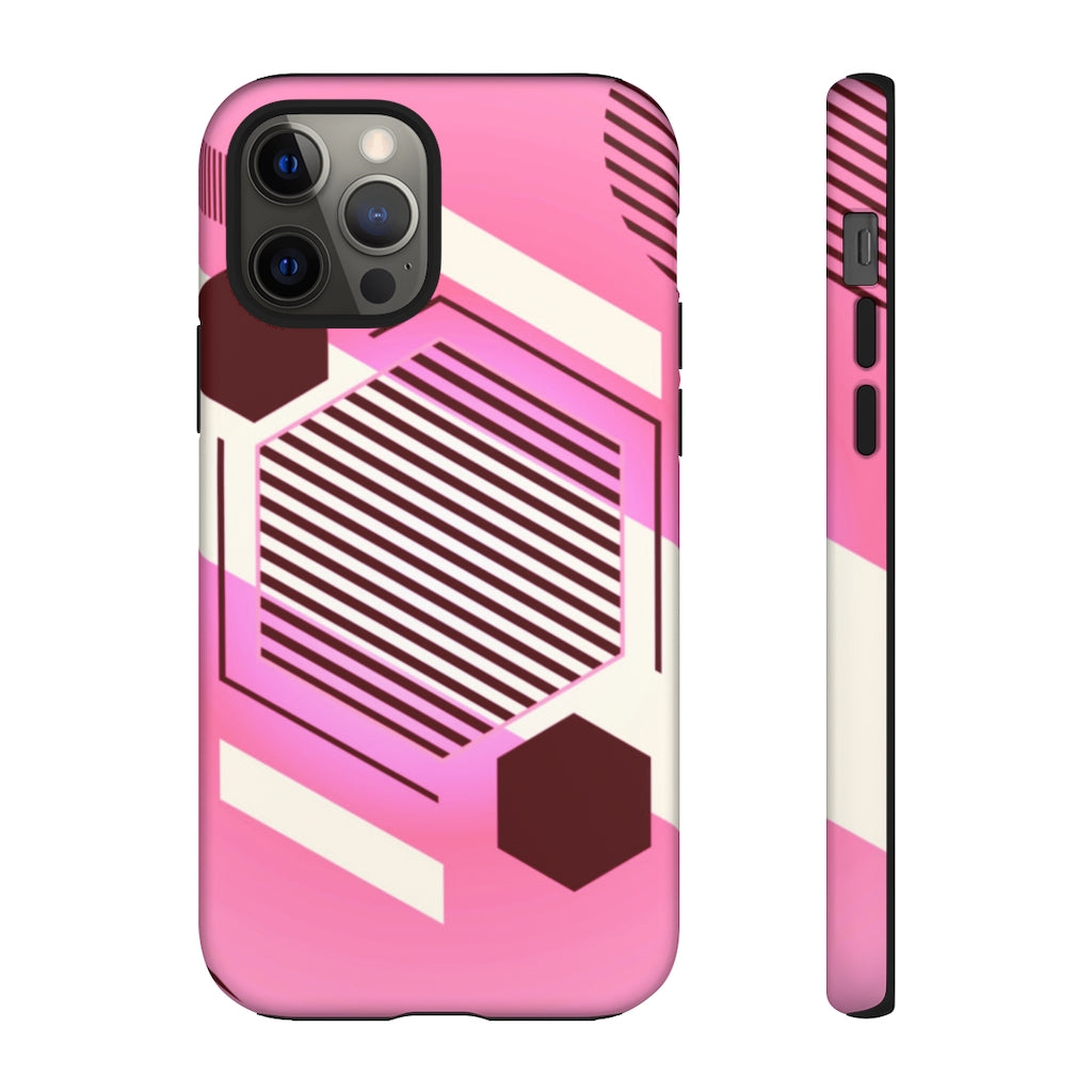Hexagon Geometric iPhone Tough Cases