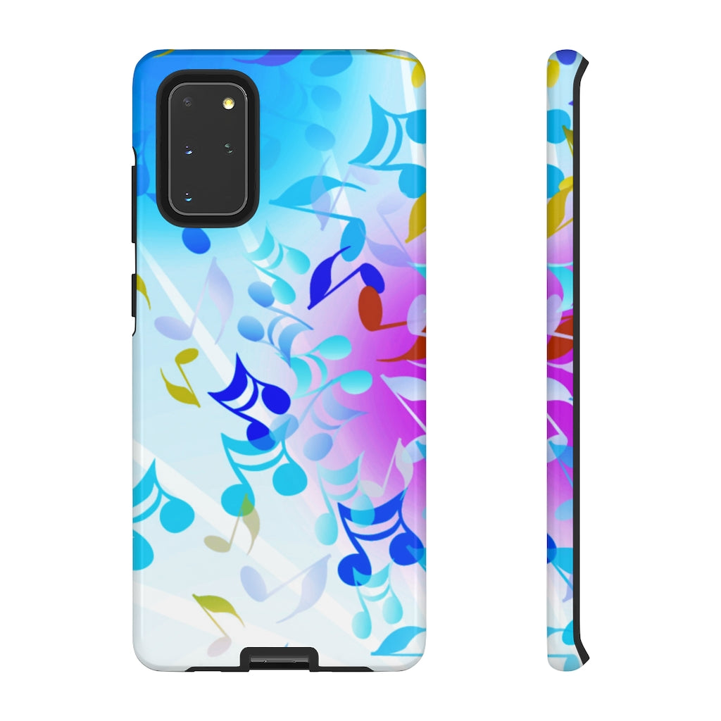 Scattered Notes Music Samsung Galaxy Tough Cases