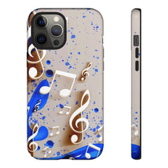 Splash Of Music iPhone Tough Cases