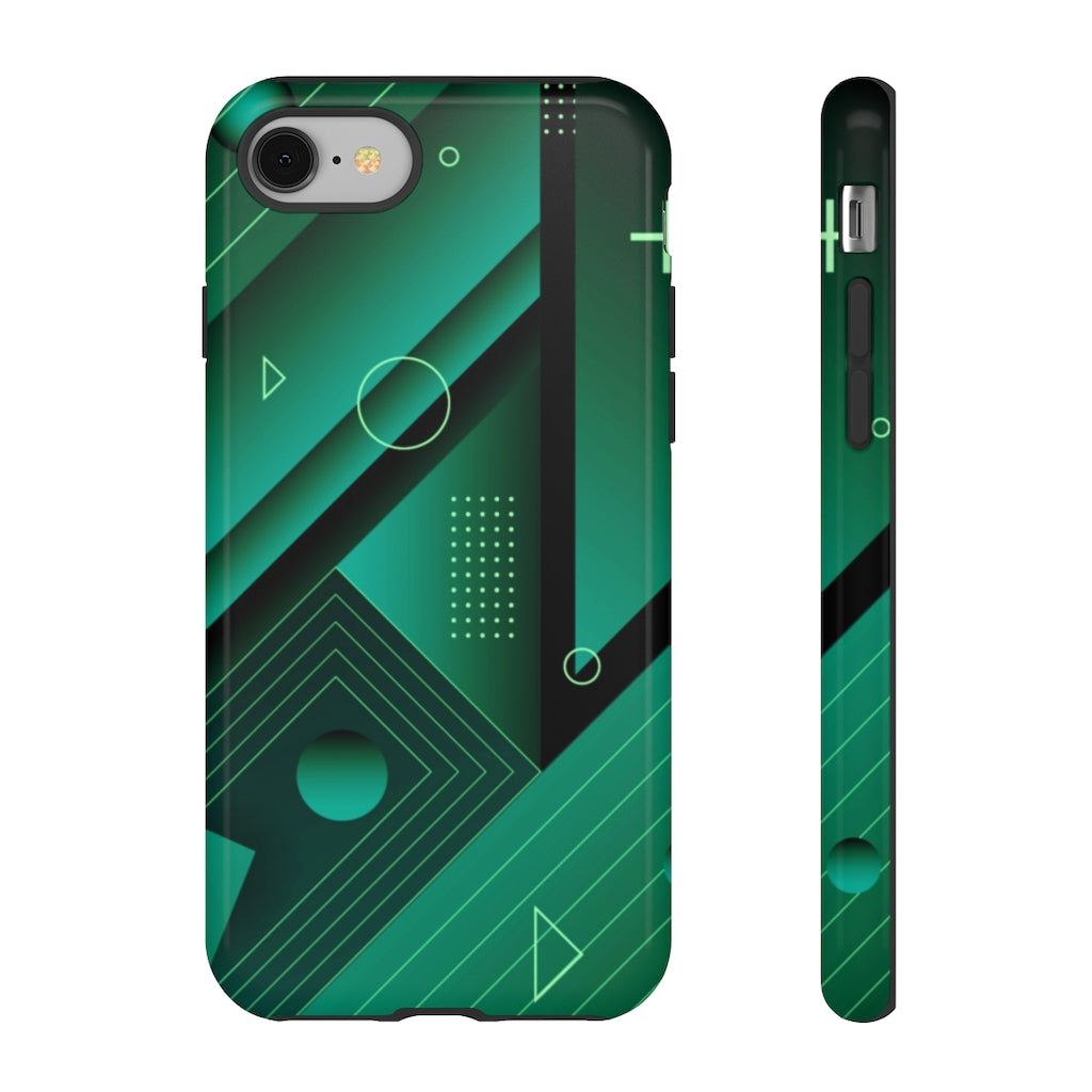 Micro Geometric iPhone Tough Cases