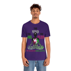 The Soul vs. The Flesh vs. The Mind Unisex Jersey Short Sleeve Tee