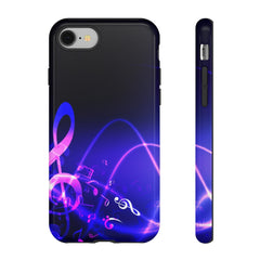 Floating Notes Music iPhone Tough Cases