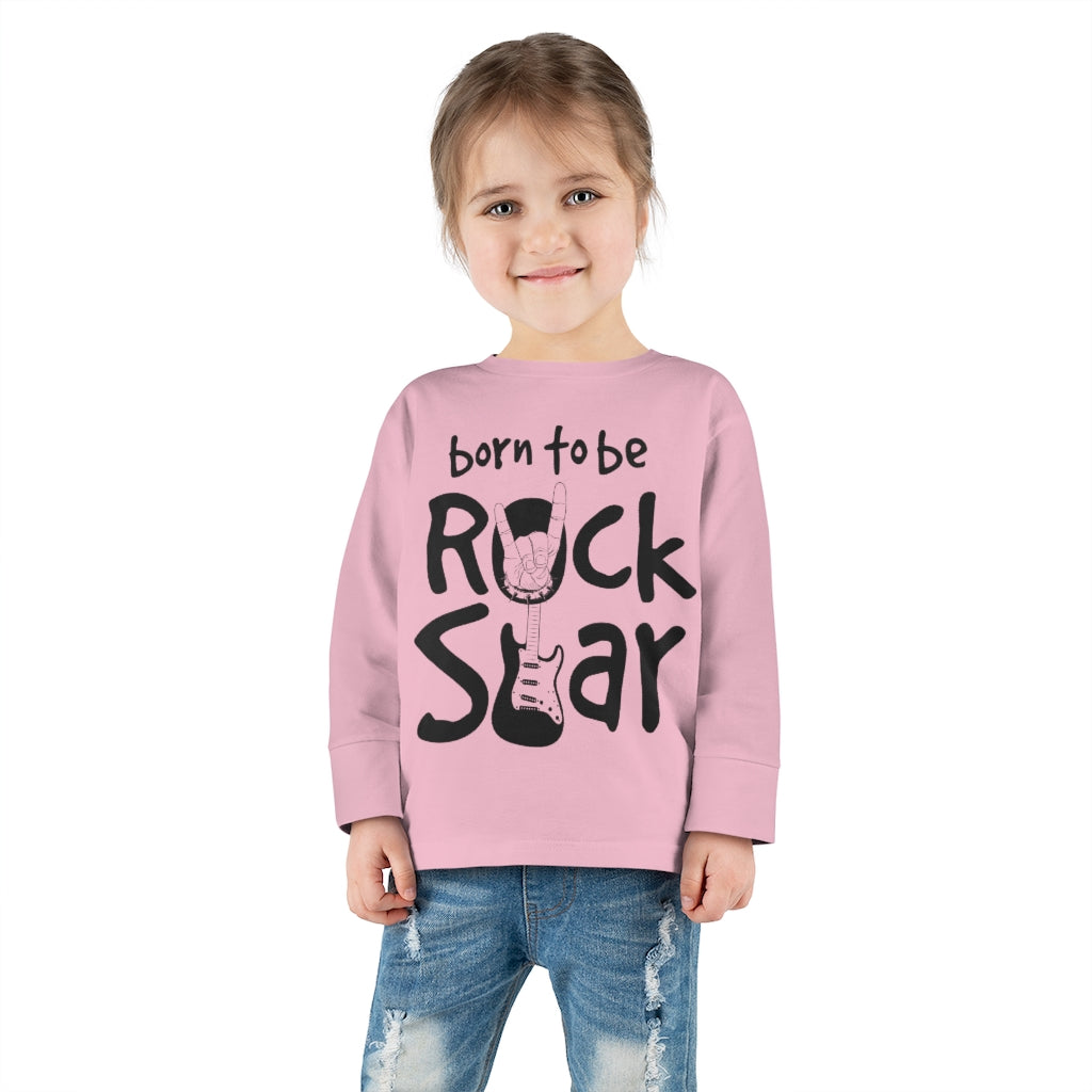 Rock Star Toddler Long Sleeve Tee