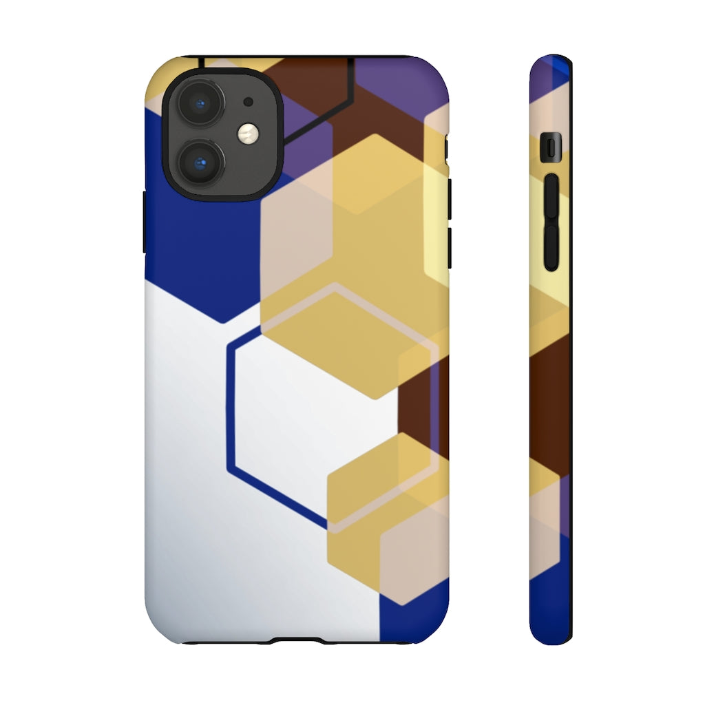 Hexagon Geometric iPhone Tough Cases