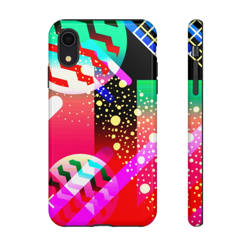 Zigzag Geometric iPhone Tough Cases