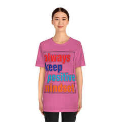 Positive Mindset Unisex Jersey Short Sleeve Tee