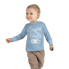 Super Dude Toddler Long Sleeve Tee