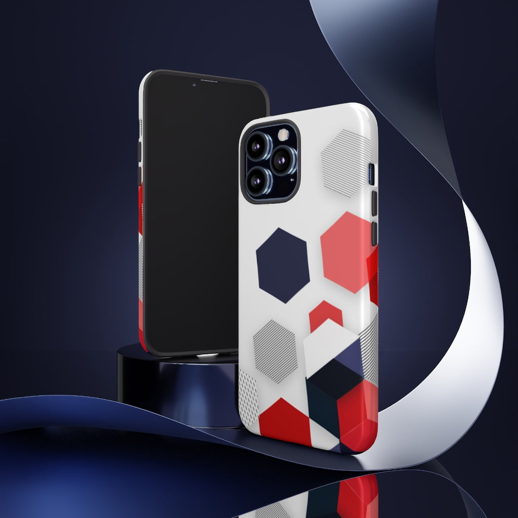 Hexagon Geometric iPhone Tough Cases