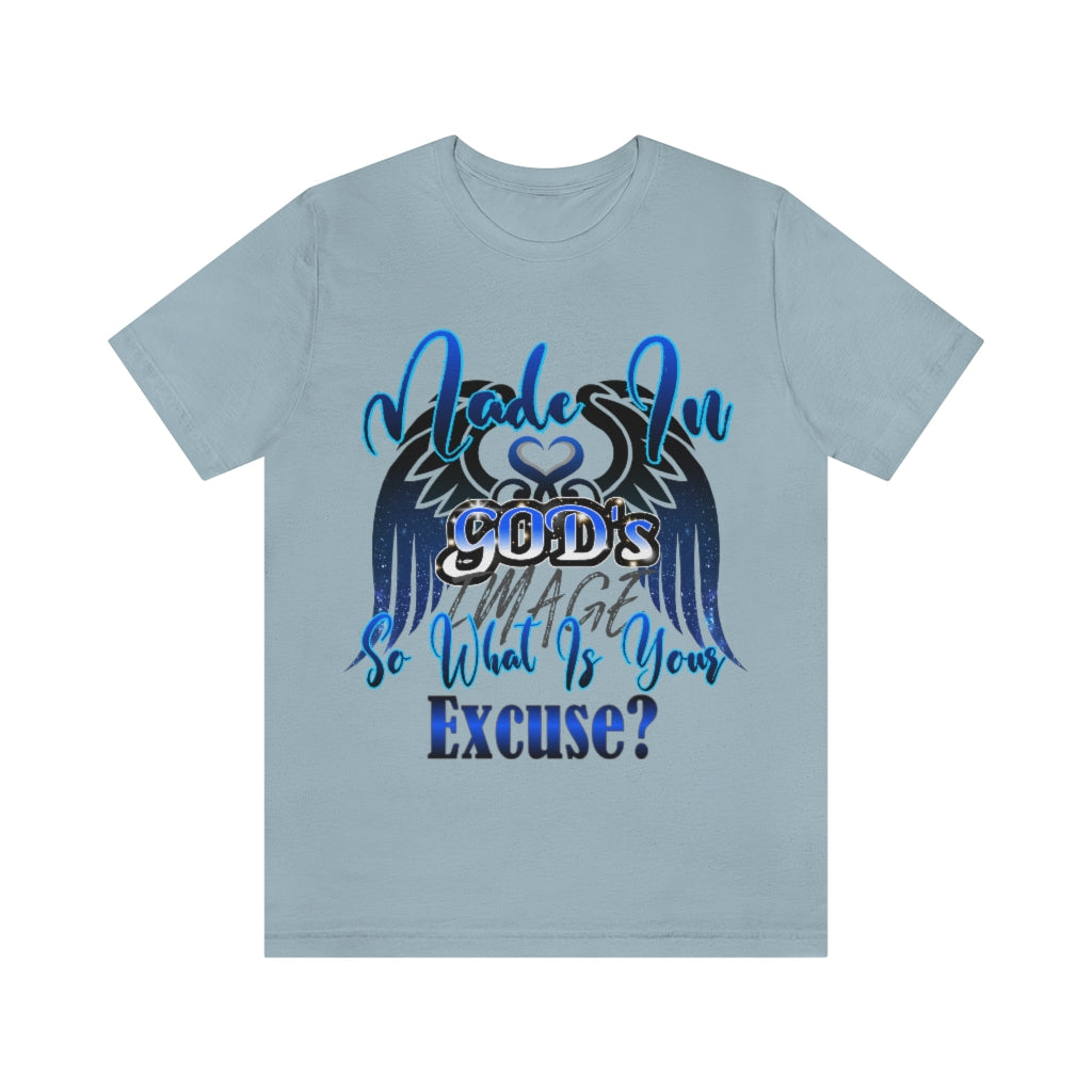 Made In Gods Image Unisex Jersey Short Sleeve Tee