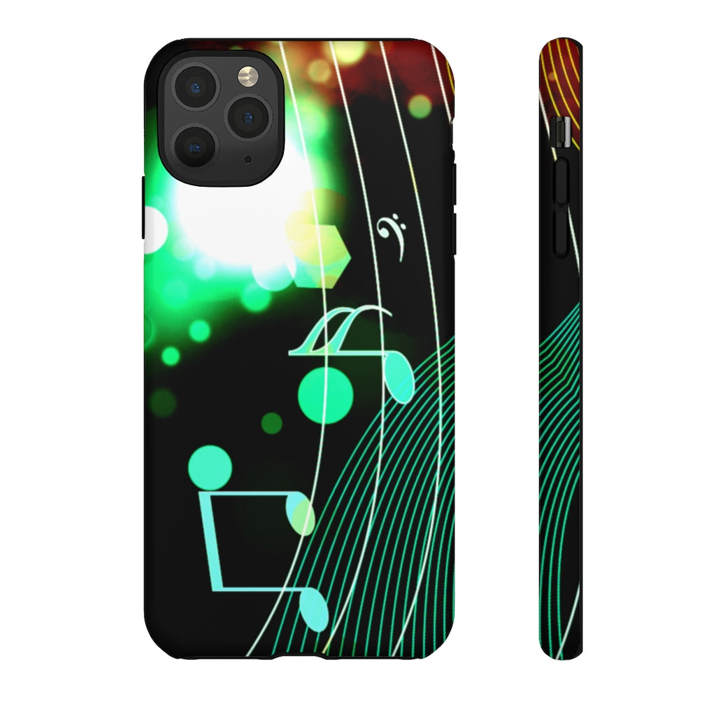 Lost Notes Music iPhone Tough Cases