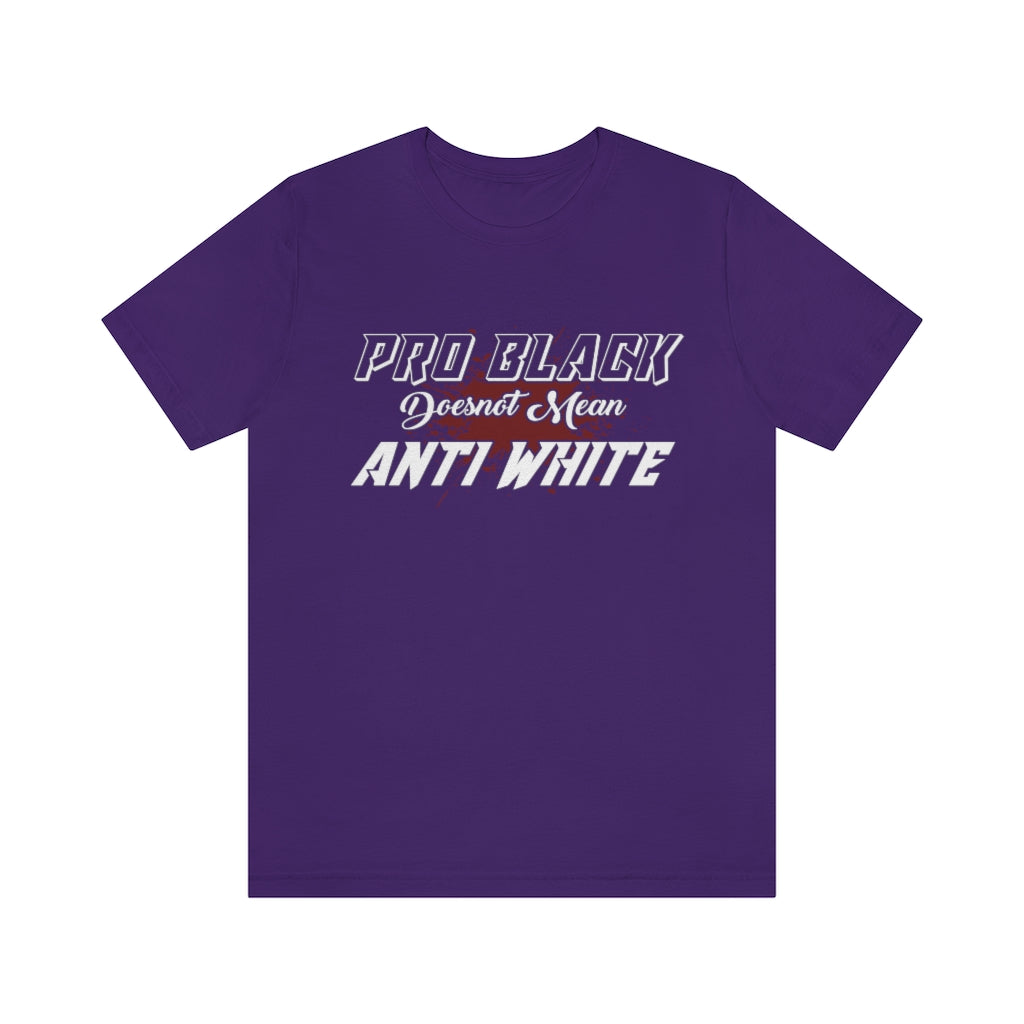 Pro Black Unisex Jersey Short Sleeve Tee