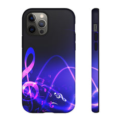Floating Notes Music iPhone Tough Cases