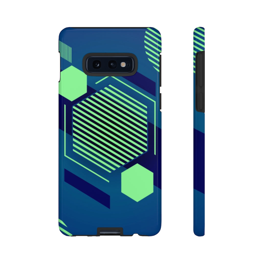 Hexagon Geometric Samsung Galaxy Tough Cases