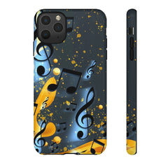 Splash Of Music iPhone Tough Cases