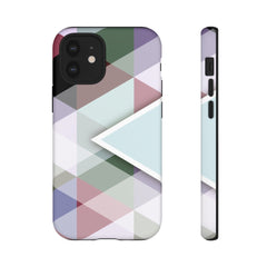 Plaid Geometric iPhone Tough Cases