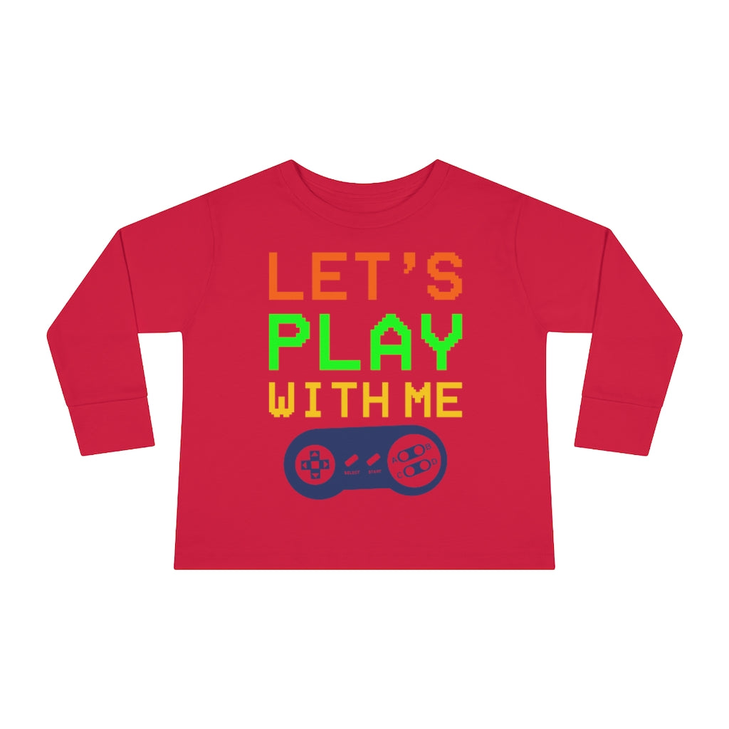Let's Play Toddler Long Sleeve Tee