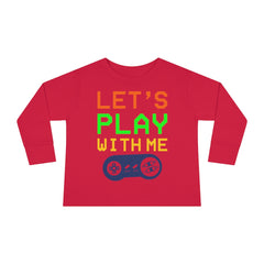 Let's Play Toddler Long Sleeve Tee
