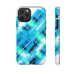 Ribbon Geometric iPhone Tough Cases