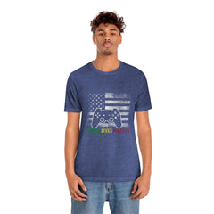 Gamer Lives Matter Unisex Jersey Short Sleeve Tee