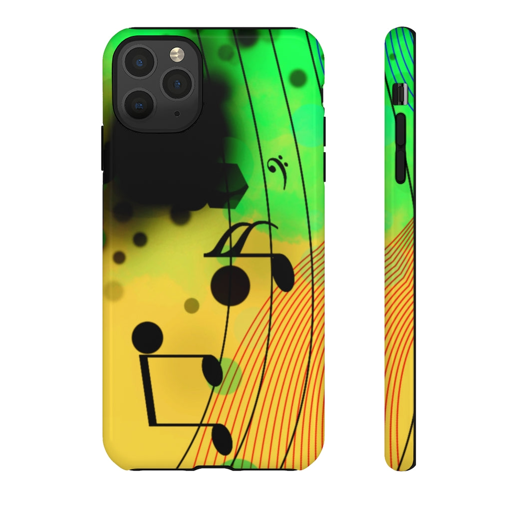 Lost Notes Music iPhone Tough Cases