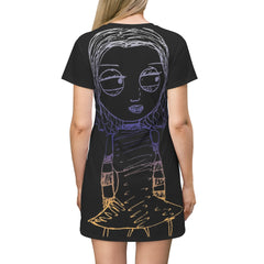 Cartoon T-Shirt Dress