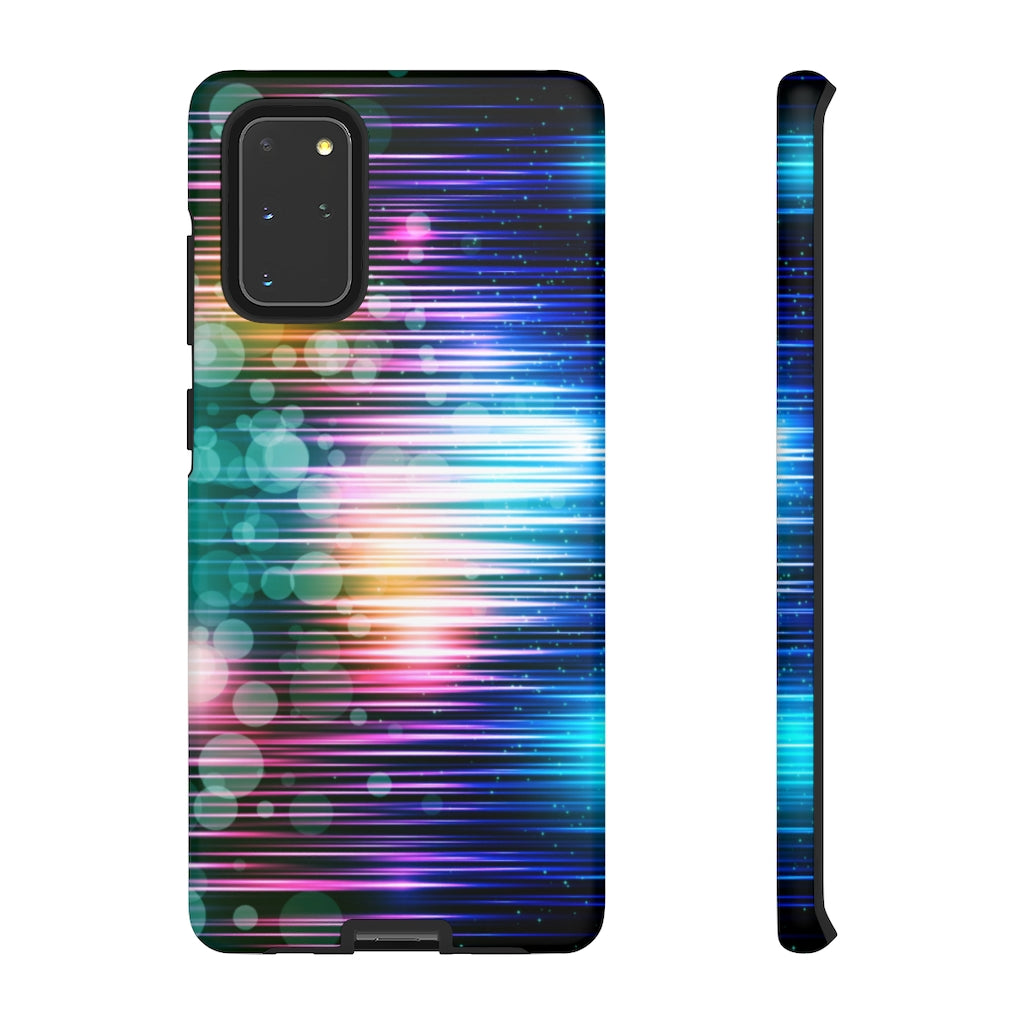 Warp Speed Geometric Samsung Galaxy Tough Cases