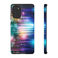 Warp Speed Geometric Samsung Galaxy Tough Cases