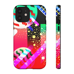 Zigzag Geometric iPhone Tough Cases