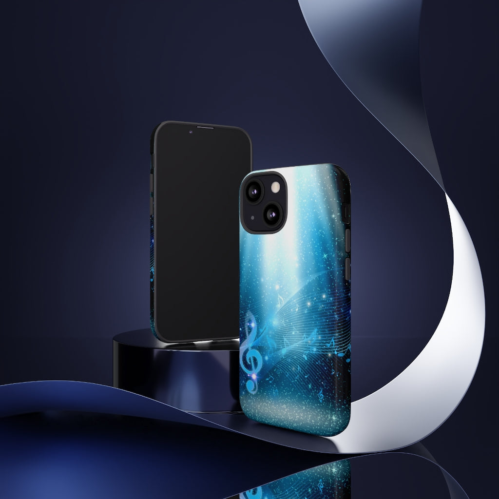 Star Rain Music iPhone Tough Cases