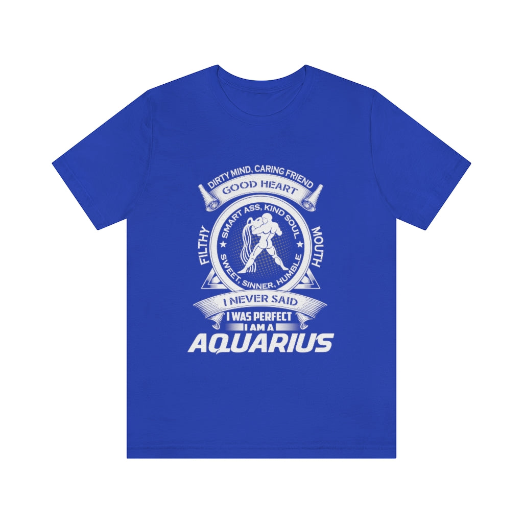 Aquarius Unisex Jersey Short Sleeve Tee