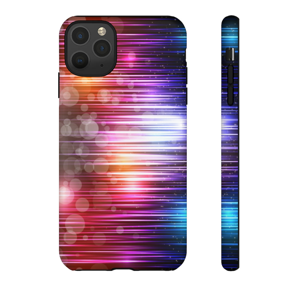 Warp Speed Geometric iPhone Tough Cases