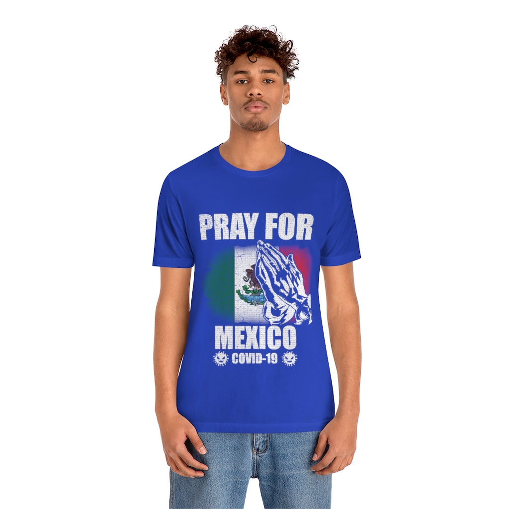 Pray For Mexico Unisex Jersey Short Sleeve Tee