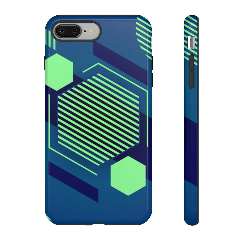 Hexagon Geometric iPhone Tough Cases