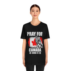 Pray For Canada Unisex Jersey Short Sleeve Tee