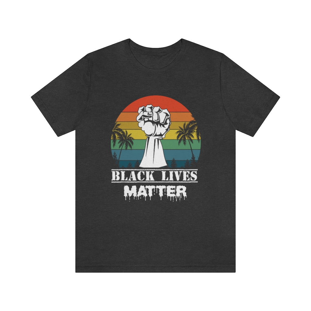 Black Lives Matter Unisex Jersey Short Sleeve Tee
