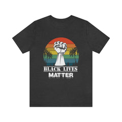 Black Lives Matter Unisex Jersey Short Sleeve Tee