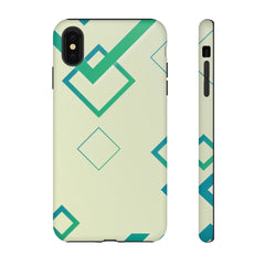 Boxed Geometric iPhone Tough Cases