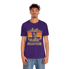 Belgian Malinois Lives Matter Unisex Jersey Short Sleeve Tee