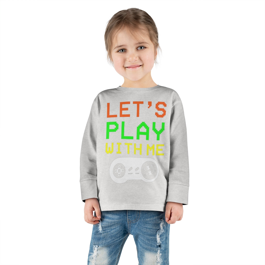 Let's Play Toddler Long Sleeve Tee