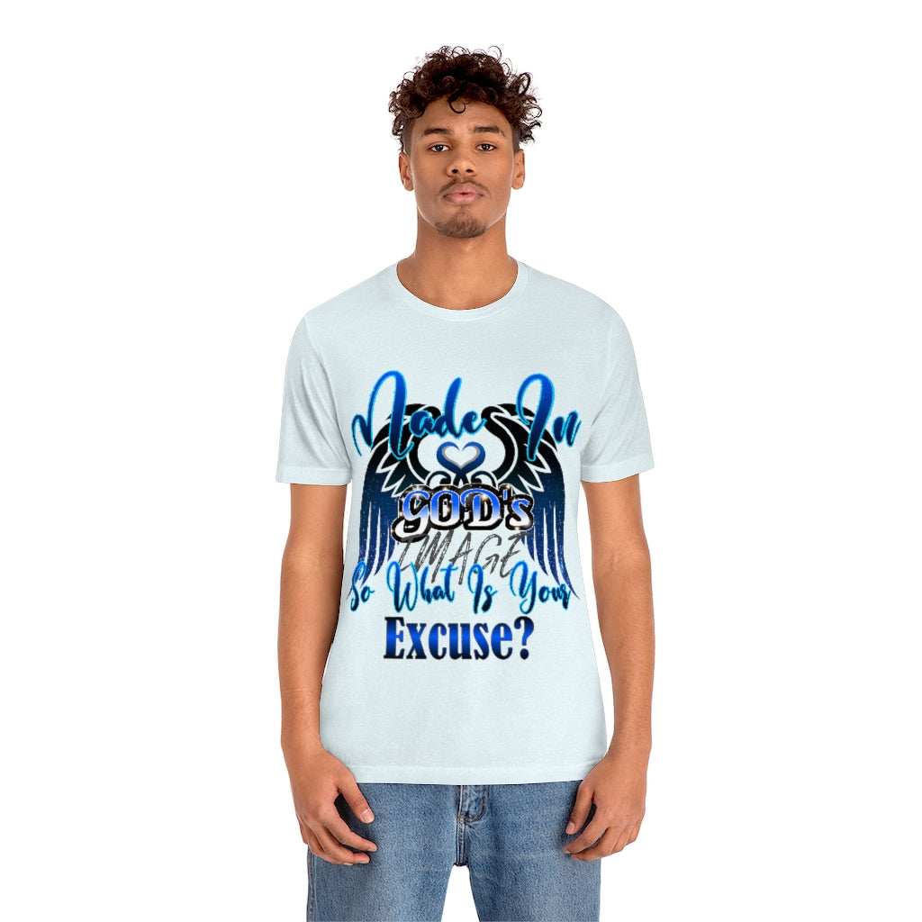Made In Gods Image Unisex Jersey Short Sleeve Tee