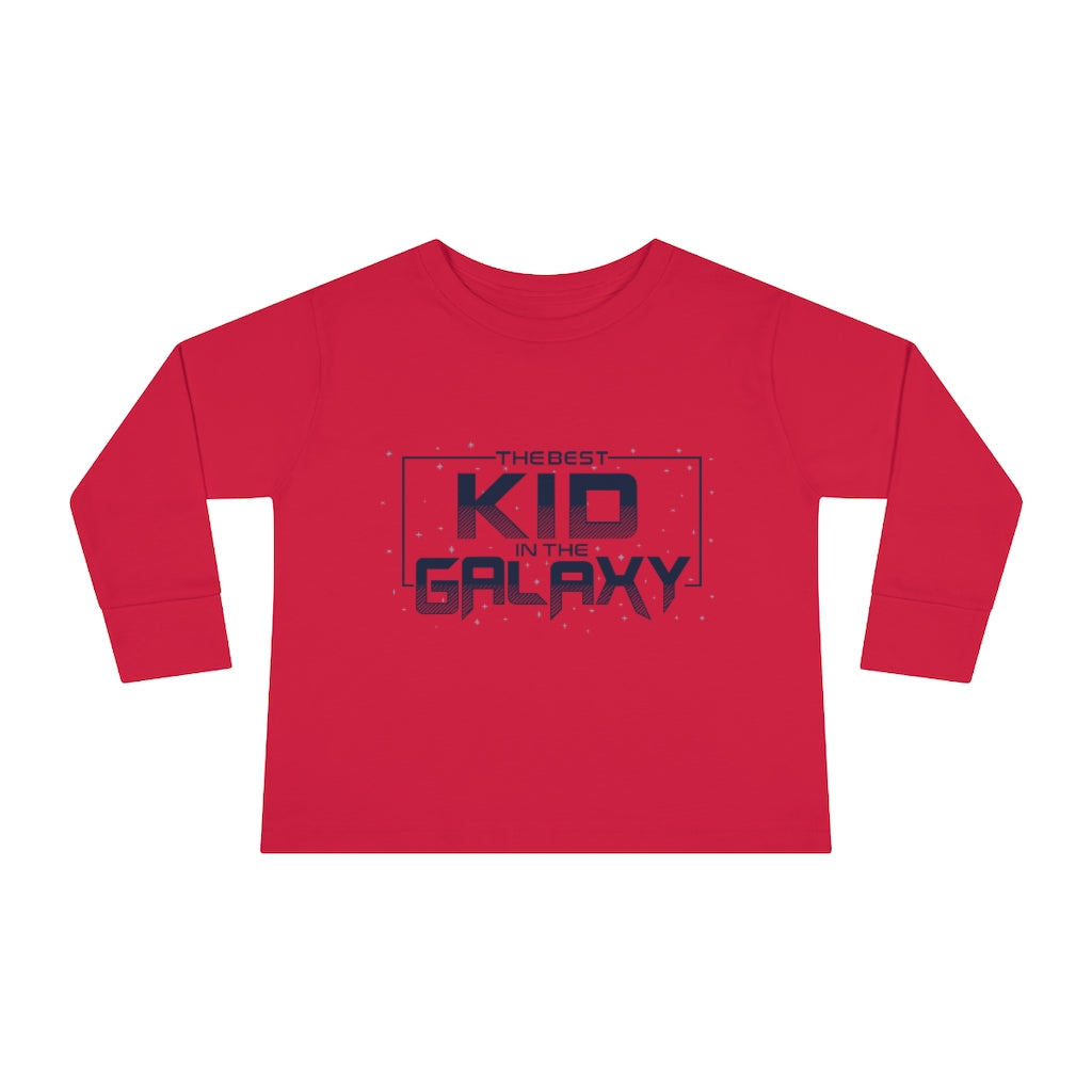 Best In The Galaxy Toddler Long Sleeve Tee