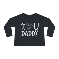 Love Daddy Toddler Long Sleeve Tee